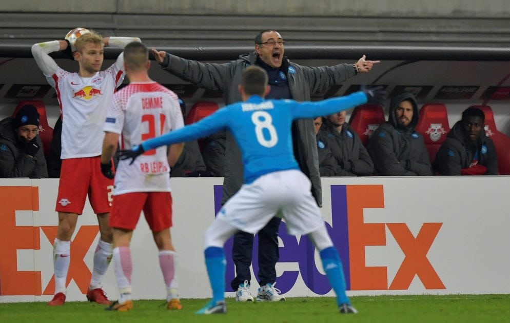 Europa League Round of 32 Second Leg - RB Leipzig vs Napoli