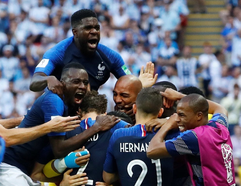World Cup - Round of 16 - France vs Argentina