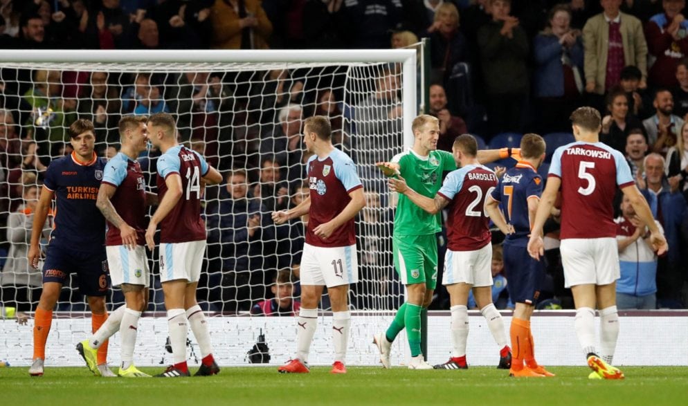 Europa League - Third Qualifying Round Second Leg - Burnley v Istanbul Basaksehir