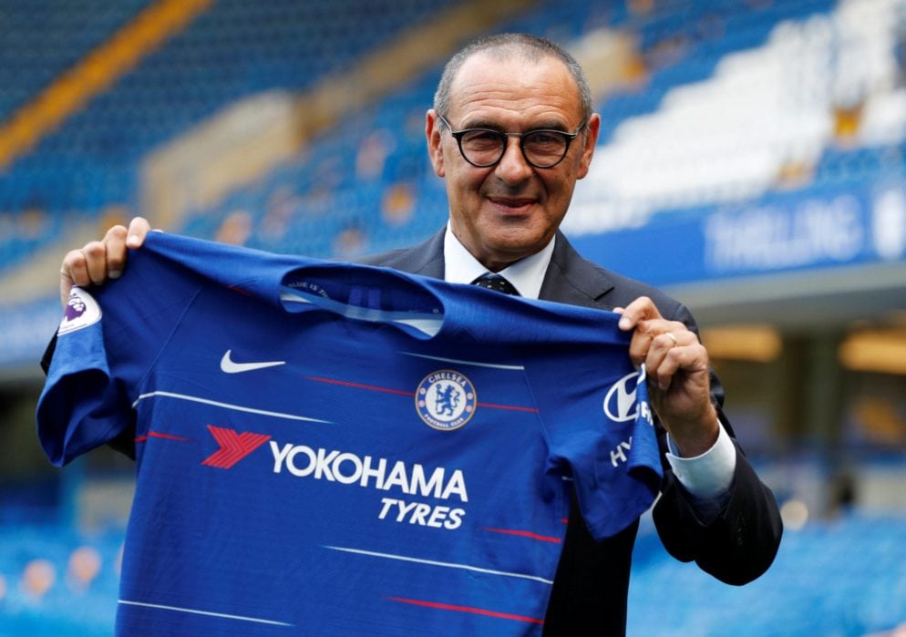 Premier League - Chelsea present new manager Maurizio Sarri